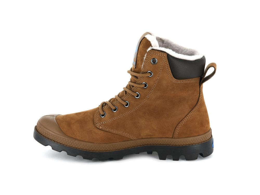 Botas Palladium PAMPA SPORT CUFF WPS Hombre Chocolate | Costa Rica-56481